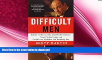 READ book  Difficult Men: Behind the Scenes of a Creative Revolution: From The Sopranos and The