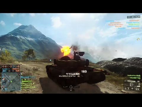 Battlefield 4(BF4) : Multiplayer Gameplay on Xbox one (XB1) Montage EPIC Tank warfare part 2