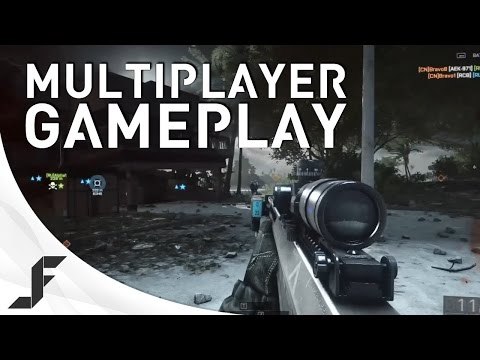 Battlefield 4 : Xbox one Multiplayer Gameplay (sniper) Kills #2