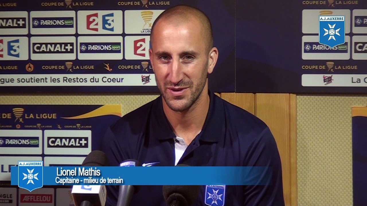 Le capitaine Lionel Mathis après la qualificati...
