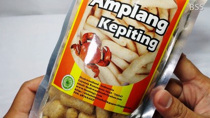 Amplang Kepiting Khas Balikpapan UNBOXING