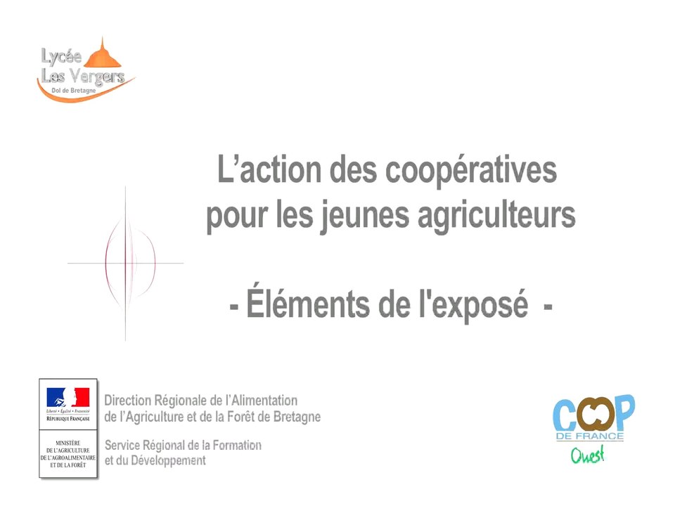 Action pour les jeunes - Chapitre 1