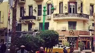 Busy street in Cairo 2016!