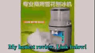 Commercial automatic mute shaved ice machines crusher Milk tea shop drink fruit