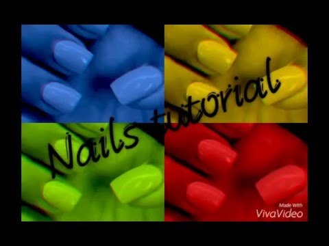 nails tutorial + some tips to keep healthy nice nails