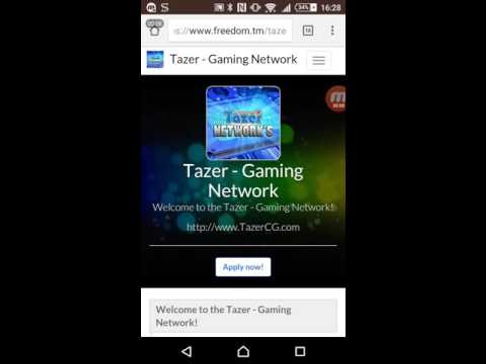 Tazer Network???