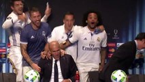 Real Madridli futbolcular toplantıyı bastı