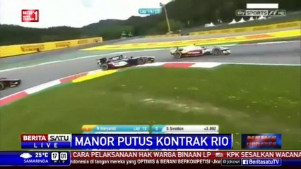 Manor Racing Putus Kontrak Rio Haryanto