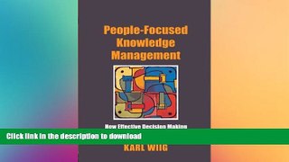 READ THE NEW BOOK People-Focused Knowledge Management READ NOW PDF ONLINE