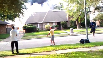 House on fire  May 23, 2011
