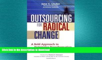 FAVORIT BOOK Outsourcing for Radical Change: A Bold Approach to Enterprise Transformation READ EBOOK