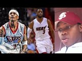 2004 Allen Iverson vs Dwyane Wade #TBT REACTION!