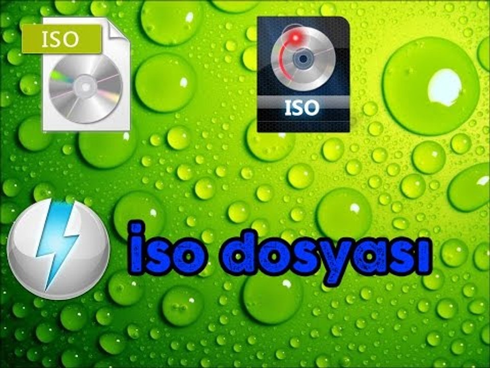 dosya ve klasörlerinizi iso yapma
