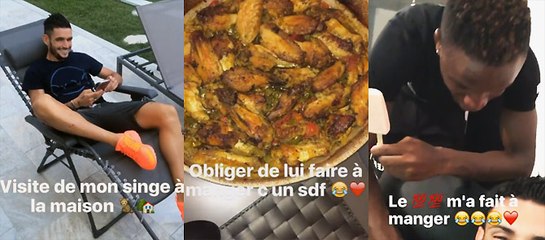 Quand Bouna Sarr fait la cuisine pour Cabella !