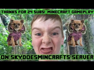 Thanks For 24 Subs! (Minecraft Gameplay)