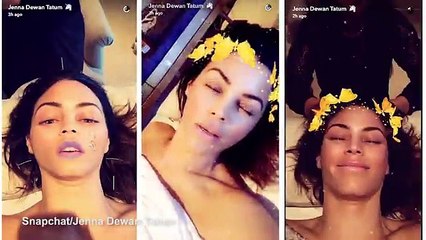Jenna Dewan Tatum shares Snaps of her acupuncture session