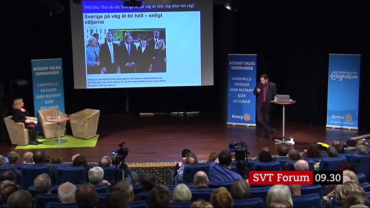 Tino Sanandaji - Rotary Talks 2016 - Vart är Sverige på väg