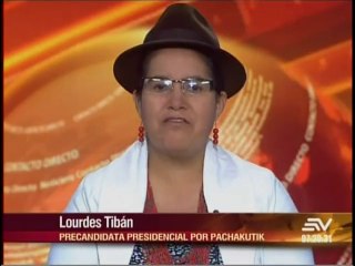 Entrevista Lourdes Tibán / Contacto Directo