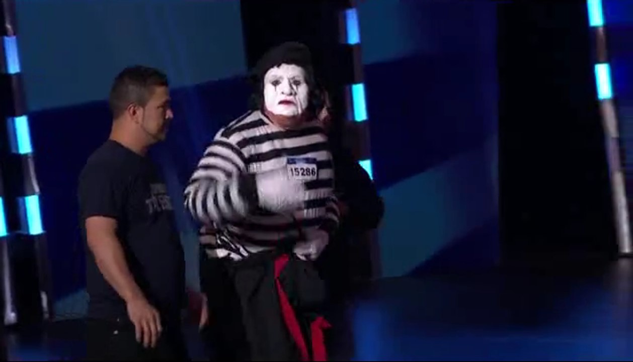 Vuelve a ver al mimo que asustó a los jueces