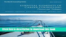 [Download] Essential Elements of Career Counseling: Processes and Techniques with MyCounselingLab