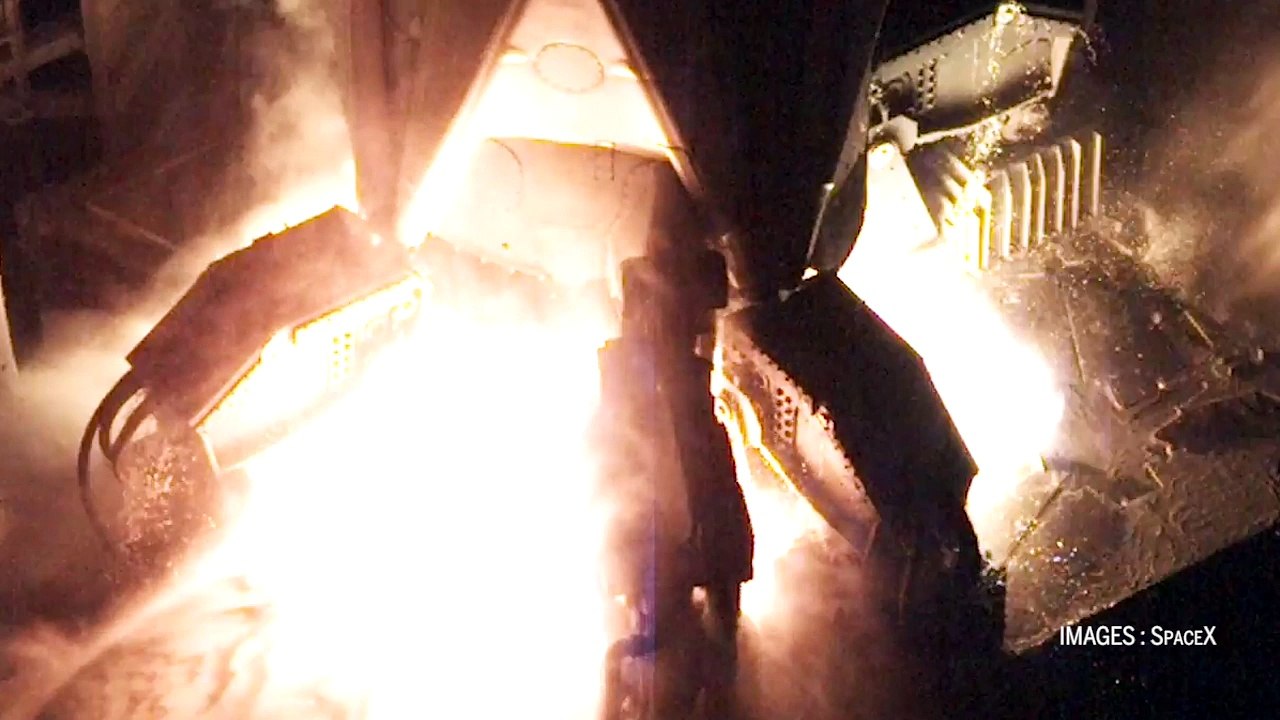 Espace : SpaceX publie d'éblouissantes images de plusieurs de ses missions