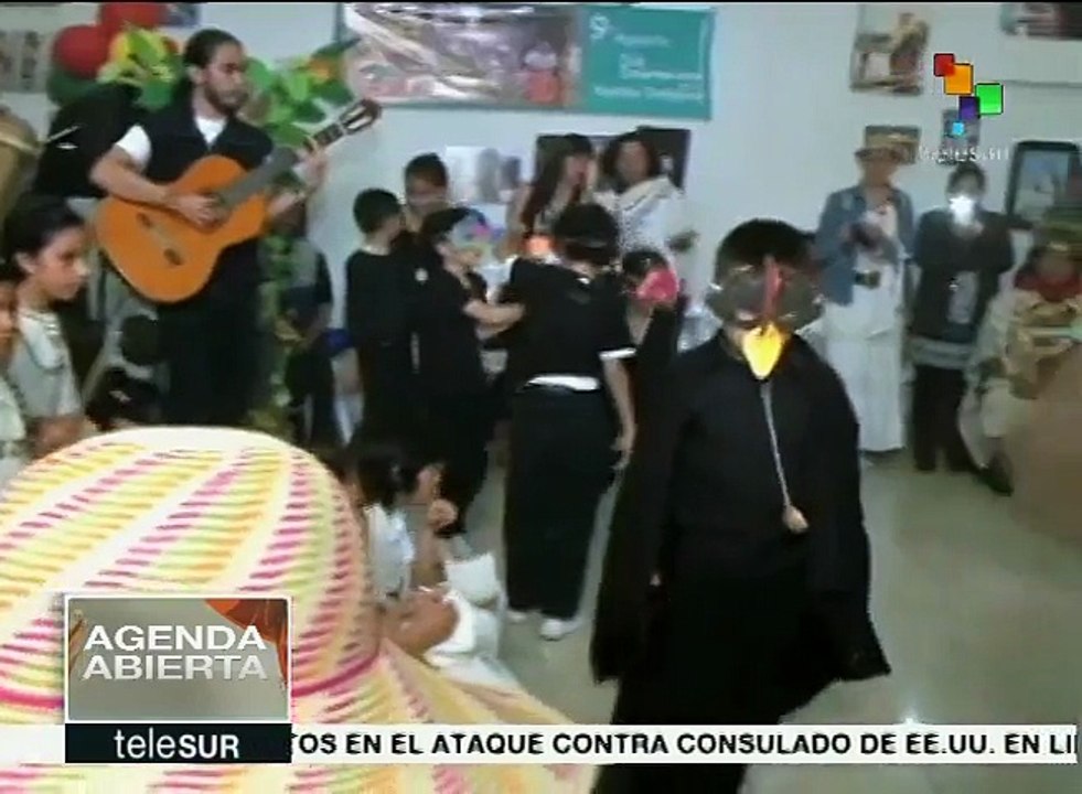 Indígenas colombianos se pronuncian a favor de la paz en Colombia