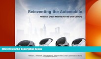 READ book  Reinventing the Automobile: Personal Urban Mobility for the 21st Century (MIT Press)