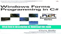 [Popular] Windows Forms Programming in C# Paperback Free