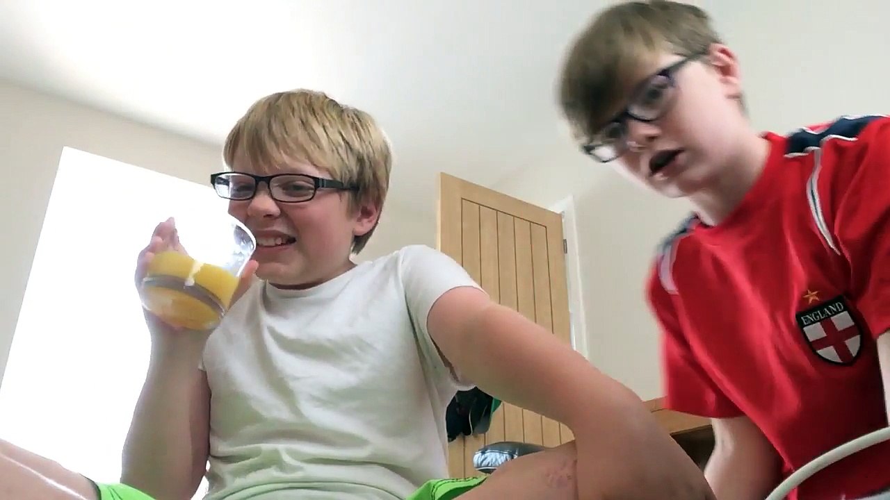 Part 1 toothpaste and orange challenge tasted horrible