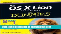 [Popular] Mac OS X Lion All-in-One For Dummies Hardcover Free