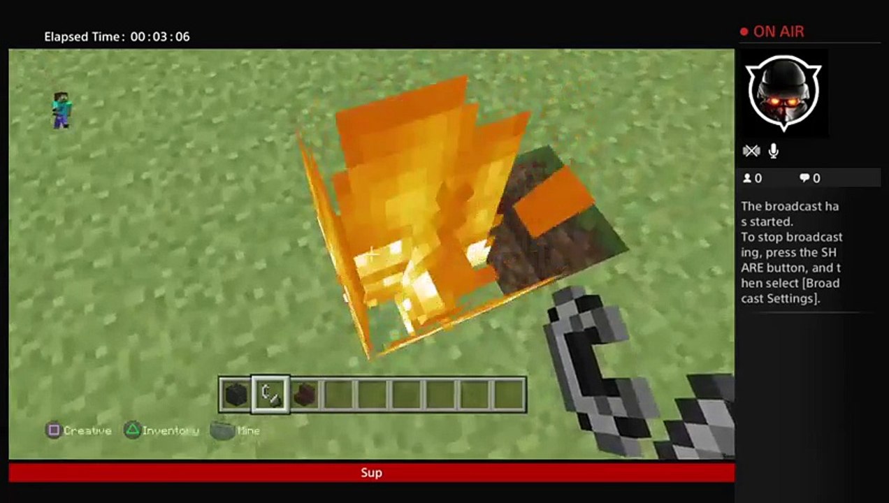 Zax4000 trolls with dregain50 on minecraft (3)