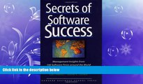 EBOOK ONLINE  Secrets of Software Success: Management Insights from 100 Software Firms Around the