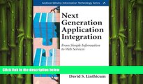 Free [PDF] Downlaod  Next Generation Application Integration: From Simple Information to Web