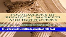 [Popular] Foundations of Financial Markets and Institutions (4th Edition) Kindle Online