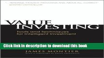 [Popular] Value Investing: Tools and Techniques for Intelligent Investment Paperback Free