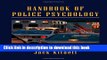 [PDF] Handbook of Police Psychology (Series in Applied Psychology) Free Online