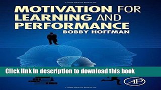 [Popular Books] Motivation for Learning and Performance Free Online