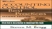 [Popular] Accounting Control Best Practices Kindle Online