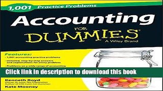 [Popular] 1,001 Accounting Practice Problems For Dummies Kindle Online