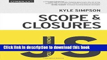 [Popular] You Don t Know JS: Scope   Closures Kindle OnlineCollection