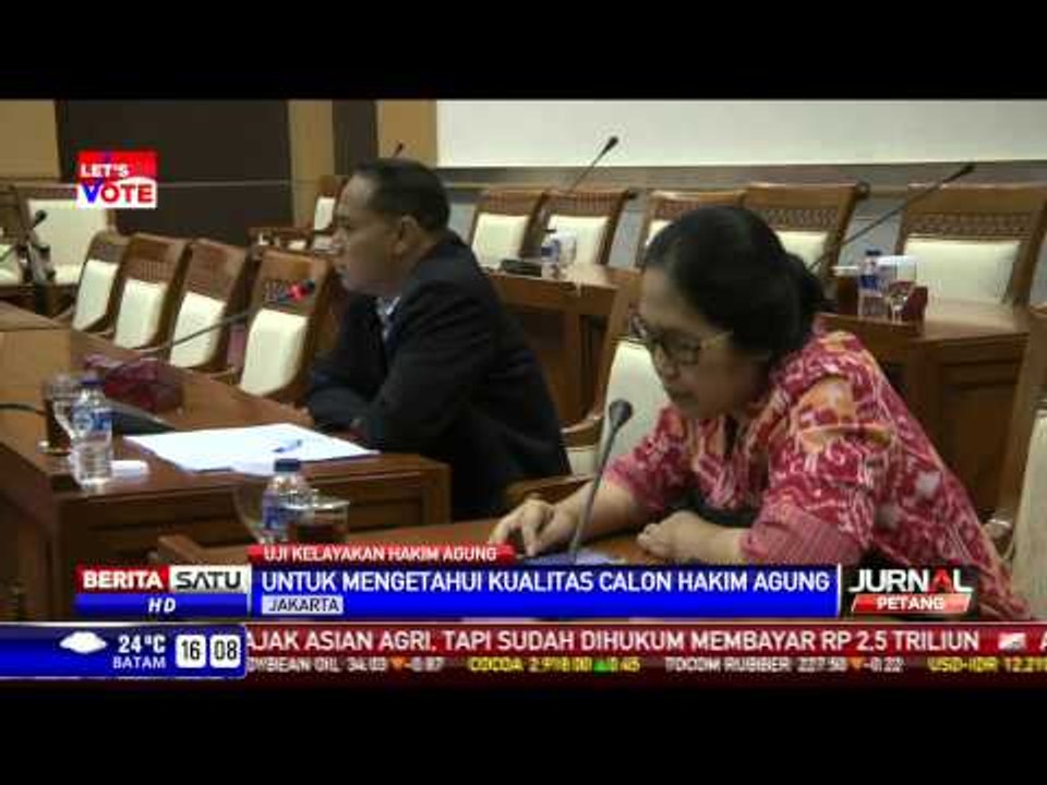 Komisi III Gelar Fit and Proper Test Hakim Agung