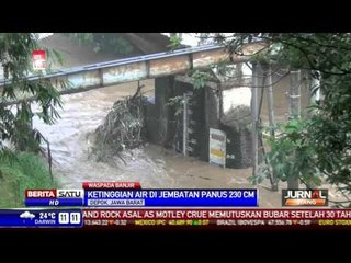 Ketinggian Air di Jembatan Panus 230 Sentimeter