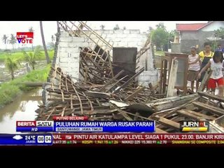 Puluhan Rumah di Banyuwangi Rusak Diterjang Puting Beliung