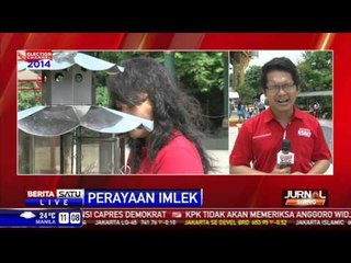 Klenteng Sanggar Agung Dipadati Warga Tionghoa Rayakan Imlek