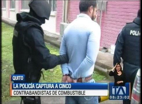 Cinco personas detenidas en tres operativos