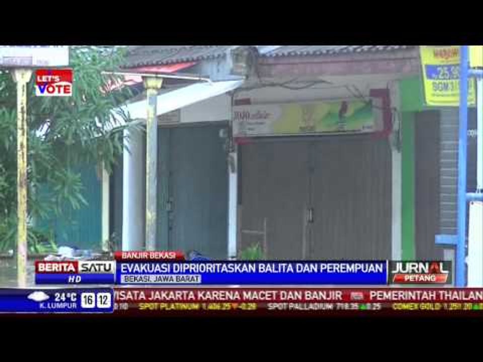 Sungai Cakung Meluap, Ratusan Rumah di Bekasi Barat Terendam