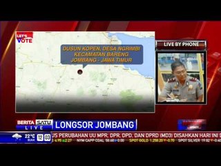 Ada Korban Selamat di Musibah Tanah Longsor Jombang