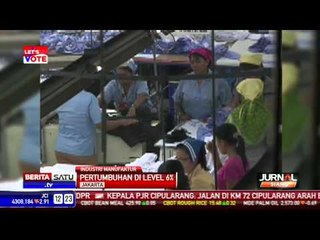 Pertumbuhan Industri Manufaktur Mandek di 6 Persen