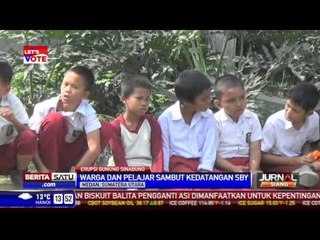 Kedatangan SBY di Medan Disambut Sukacita