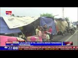 Pengungsi di Jalan Tol Tangerang-Merak Ganggu Lalu Lintas